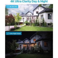 ZG1828D 4K 8MP PoE Wired IP Security Camera with Night Vision, 2-Way Audio, Only Work with NVR Model ZR08DN, ZR16DK by ZOSI -ProHT Sales Store white zosi wired security cameras ipc 1828d w a0 1000