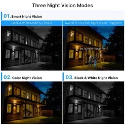 2K 6-Channel 1080p 1TB NVR Security Camera System with 4-Wireless Bullet Spotlight Cameras, 2-Way Audio, 24/7 Recording by ZOSI -ProHT Sales Store white zosi wireless security camera systems zswnvk q82041 w us 1d 1000