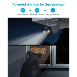 8-Channel 3MP 2K 1TB HDD NVR Security Camera System with 4 Wireless Outdoor Cameras, Two-Way Audio, Plug and Play by ZOSI -ProHT Sales Store white zosi wireless security camera systems zswnvk u83041 w us c3 1000