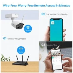 1080p Wireless Rechargeable Battery Powered Home Security Camera, 2-Way Audio, Night Vision by ZOSI -ProHT Sales Store white zosi wireless security cameras ipc 3062m c3 1000