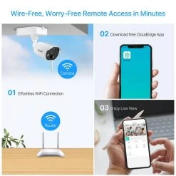 Wireless 1080P WIFI Battery Rechargeable Solar Panels Outdoor Security Camera, 2-Way Audio, Smart Light&Sound Alarm by ZOSI 13 Wireless 1080P WIFI Battery Rechargeable Solar Panels Outdoor Security Camera, 2-Way Audio, Smart Light&Sound Alarm by ZOSI -ProHT Sales Store white zosi wireless security cameras ipc 3062s w s 4 c3 1000