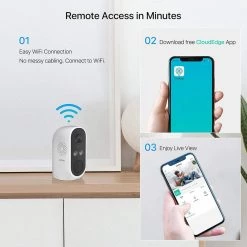 Wireless 1080P Outdoor/Indoor Smart Home Security Camera White 2-Way Audio PIR Motion Detection by ZOSI 20 Wireless 1080P Outdoor/Indoor Smart Home Security Camera White 2-Way Audio PIR Motion Detection by ZOSI -ProHT Sales Store white zosi wireless security cameras ipc 6962m w 3 1f 1000