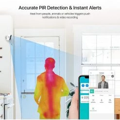 Wireless 1080P Outdoor/Indoor Smart Home Security Camera White 2-Way Audio PIR Motion Detection by ZOSI 15 Wireless 1080P Outdoor/Indoor Smart Home Security Camera White 2-Way Audio PIR Motion Detection by ZOSI -ProHT Sales Store white zosi wireless security cameras ipc 6962m w 3 a0 1000