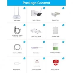 Wireless 3MP 2K 4-Channel Home Security Camera System with 2 Spotlight Cameras, 2-Way Audio, 32GB SD Card/Cloud Storage by ZOSI -ProHT Sales Store white zosi wireless security cameras zbc a4302a w us a1 e1 1000