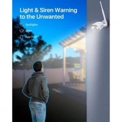 5Mp Super HD Wireless Home Security Camera with Base Station, Color Night Vision, 2-Way Audio, Work with Alexa by ZOSI 15 5Mp Super HD Wireless Home Security Camera with Base Station, Color Night Vision, 2-Way Audio, Work with Alexa by ZOSI -ProHT Sales Store white zosi wireless security cameras zbc ag5020 w us 40 1000