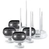 3K 5MP Wireless Home Security Camera System with Base Station, Color Night Vision, 2-Way Audio, Work with Alexa by ZOSI 1 3K 5MP Wireless Home Security Camera System with Base Station, Color Night Vision, 2-Way Audio, Work with Alexa by ZOSI -ProHT Sales Store white zosi wireless security cameras zbc ag5040 w us a2 64 1000