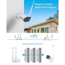 3K 5MP Wireless Home Security Camera System with Base Station, Color Night Vision, 2-Way Audio, Work with Alexa by ZOSI 18 3K 5MP Wireless Home Security Camera System with Base Station, Color Night Vision, 2-Way Audio, Work with Alexa by ZOSI -ProHT Sales Store white zosi wireless security cameras zbc ag5040 w us a2 66 1000
