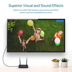 6 ft./2 m Standard HDMI Cable (2-Pack) by ZOSI -ProHT Sales Store zosi hdmi cables sp xc 200 hd 2 1f 1000