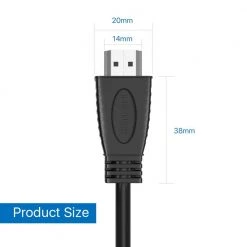 6 ft./2 m Standard HDMI Cable (2-Pack) by ZOSI -ProHT Sales Store zosi hdmi cables sp xc 200 hd 2 fa 1000