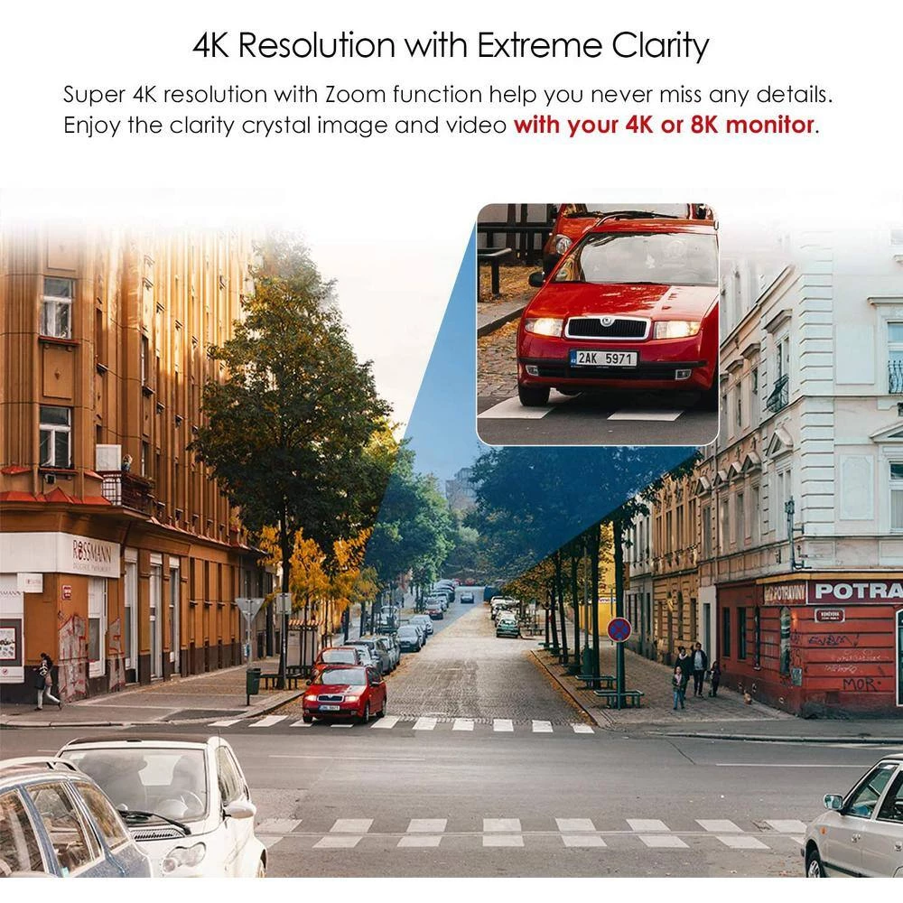 4K 8Mp 4-Channel 2TB Surveillance DVR Recorder Security Compatible with TVI, CVI, CVBS, AHD 8MP, 5MP, 1080P/720p Camera by ZOSI 5 4K 8Mp 4-Channel 2TB Surveillance DVR Recorder Security Compatible with TVI, CVI, CVBS, AHD 8MP, 5MP, 1080P/720p Camera by ZOSI - Image 3