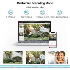 1080p 8-Channel Surveillance DVR Recorder Security 2TB Hard Drive for HD-TVI, CVI, CVBS, AHD 720p/1080p CCTV Came by ZOSI -ProHT Sales Store zosi security camera recorders 1ar 08fm20 us a0 1000