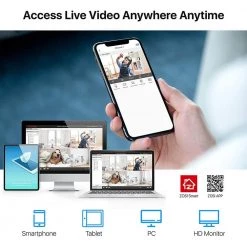 8-Channel 1080p Surveillance DVR Recorder Security 2TB Hard Drive for HD-TVI, CVI, CVBS, AHD 720p/1080p/5MP CCTV Camera by ZOSI -ProHT Sales Store zosi security camera recorders 1ar 08fn20 us 66 1000