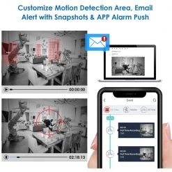 8-Channel 2MP Surveillance DVR Recorder Security with 1TB HDD for HD-TVI, CVI, CVBS, AHD 720p 1080p 5MP CCTV Camera by ZOSI 20 8-Channel 2MP Surveillance DVR Recorder Security with 1TB HDD for HD-TVI, CVI, CVBS, AHD 720p 1080p 5MP CCTV Camera by ZOSI -ProHT Sales Store zosi security camera recorders 1ar 08vm10 us 4f 1000