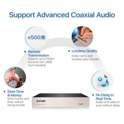 8-Channel 2MP Surveillance DVR Recorder Security with 1TB HDD for HD-TVI, CVI, CVBS, AHD 720p 1080p 5MP CCTV Camera by ZOSI 23 8-Channel 2MP Surveillance DVR Recorder Security with 1TB HDD for HD-TVI, CVI, CVBS, AHD 720p 1080p 5MP CCTV Camera by ZOSI -ProHT Sales Store zosi security camera recorders 1ar 08vn10 us 1f 1000